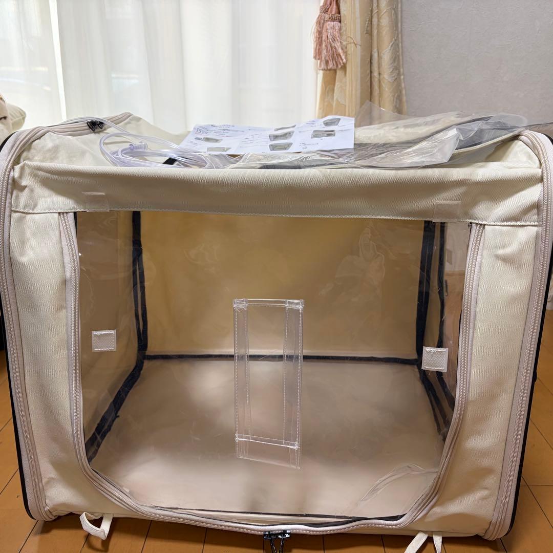 ペット用 酸素室ミニセット Sサイズ 酸素濃縮器付き