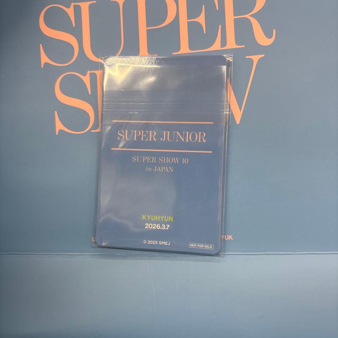 SUPERJUNIOR SUPERSHOW 10 プレミアム トレカ 9枚セット