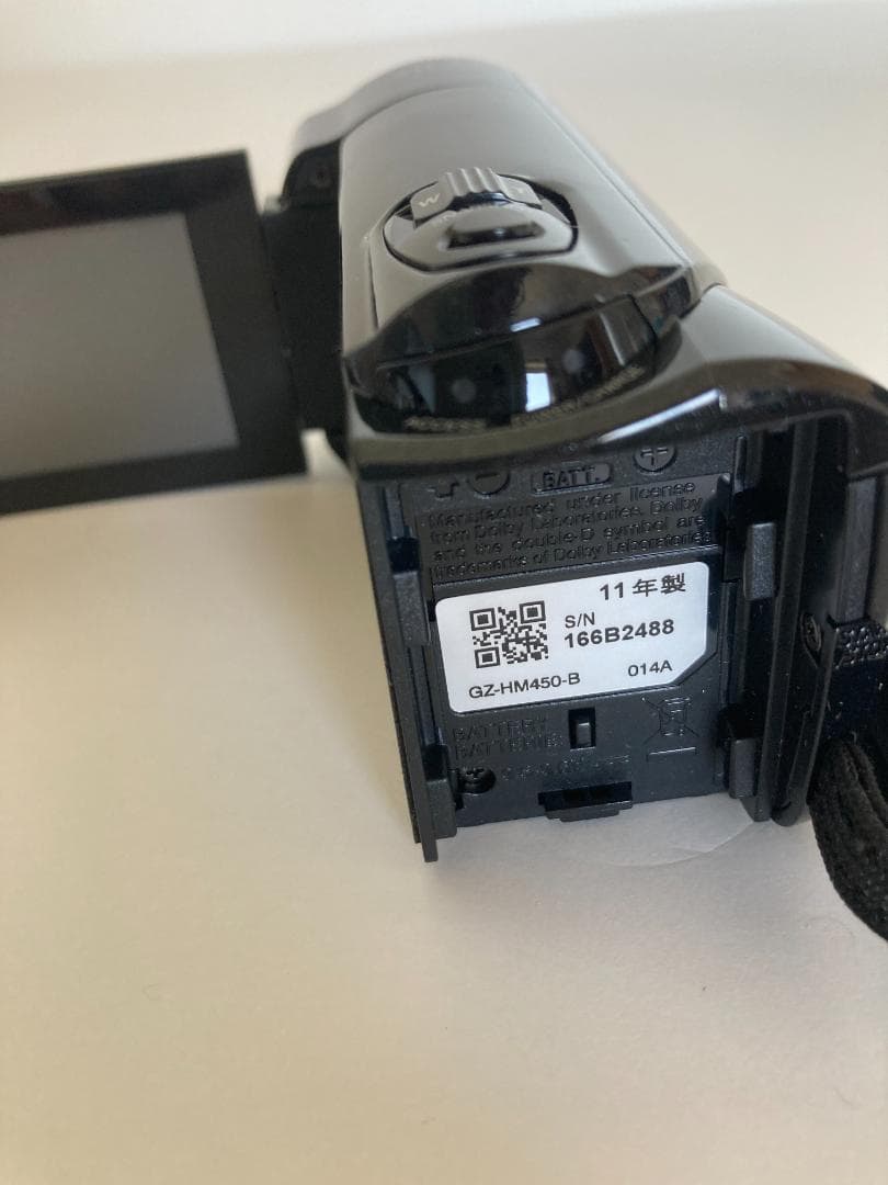JVCケンウッド フルハイビジョンビデオカメラ GZ-HM450 JVC 本体