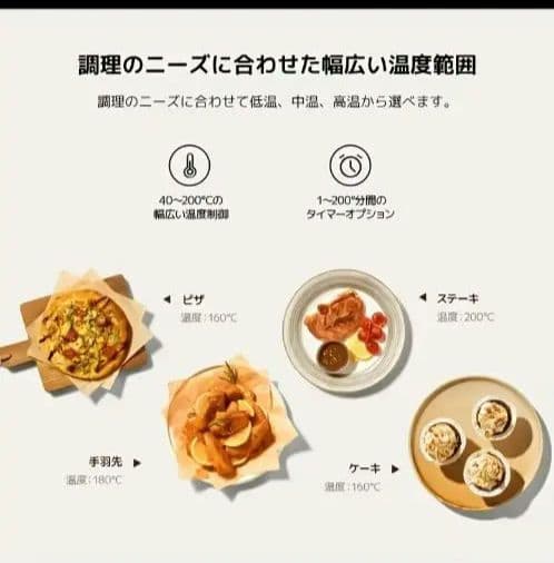 3L ノンフライヤー 1-2人用 多機能