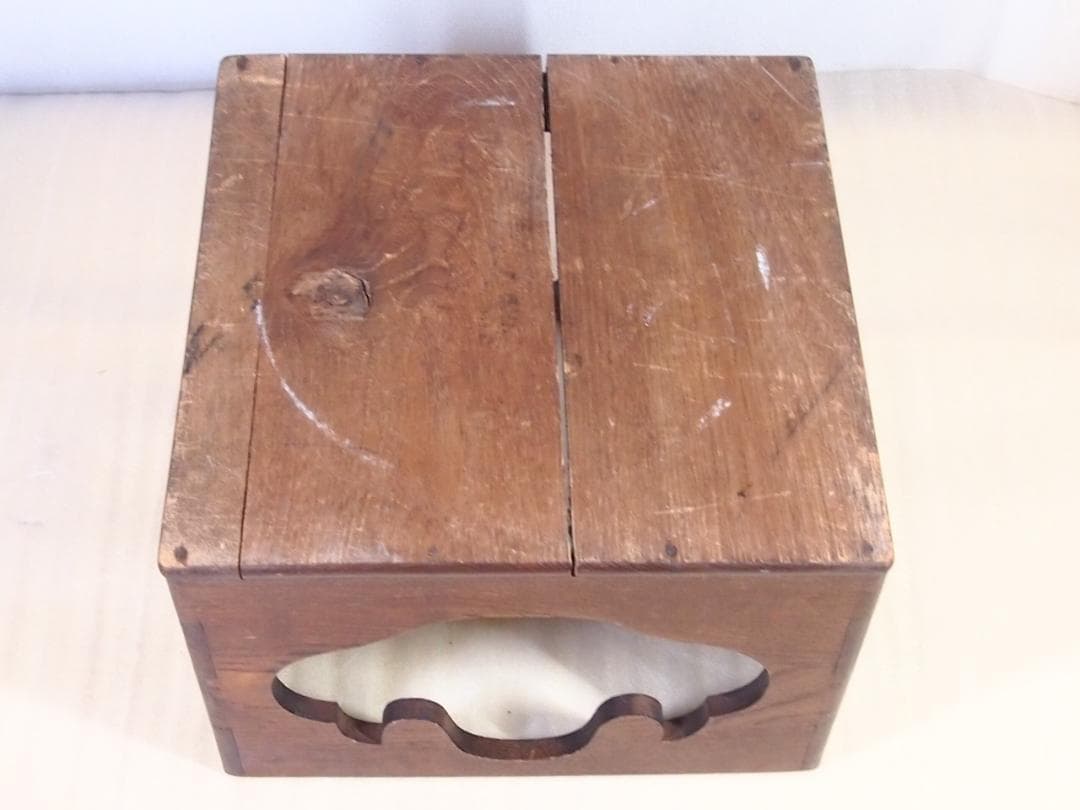 【骨董・良品】大平造 欅枠入り陶器火鉢 煙草盆/莨盆 昭和レトロ/アンティーク