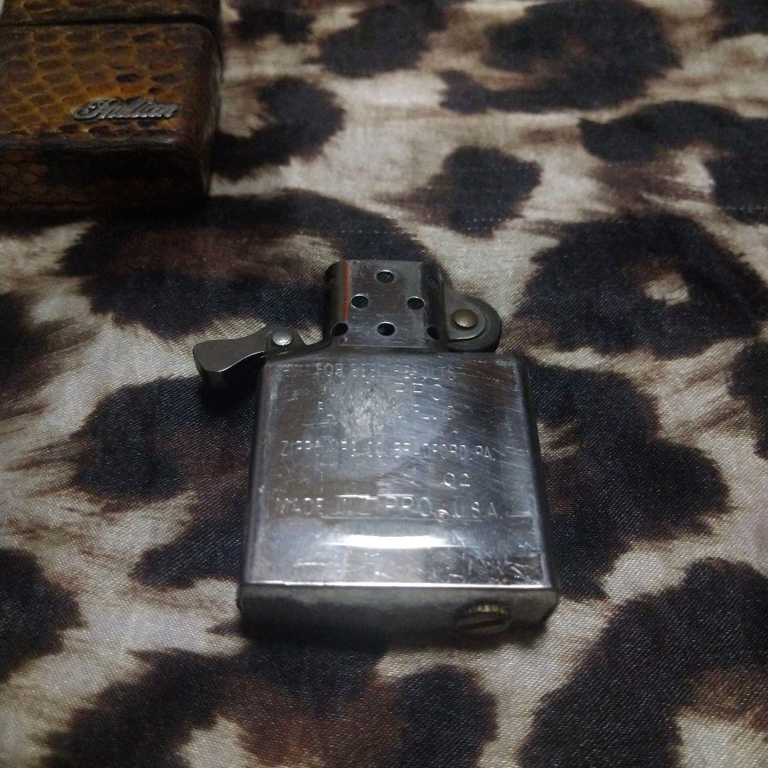 ZIPPO 蛇革