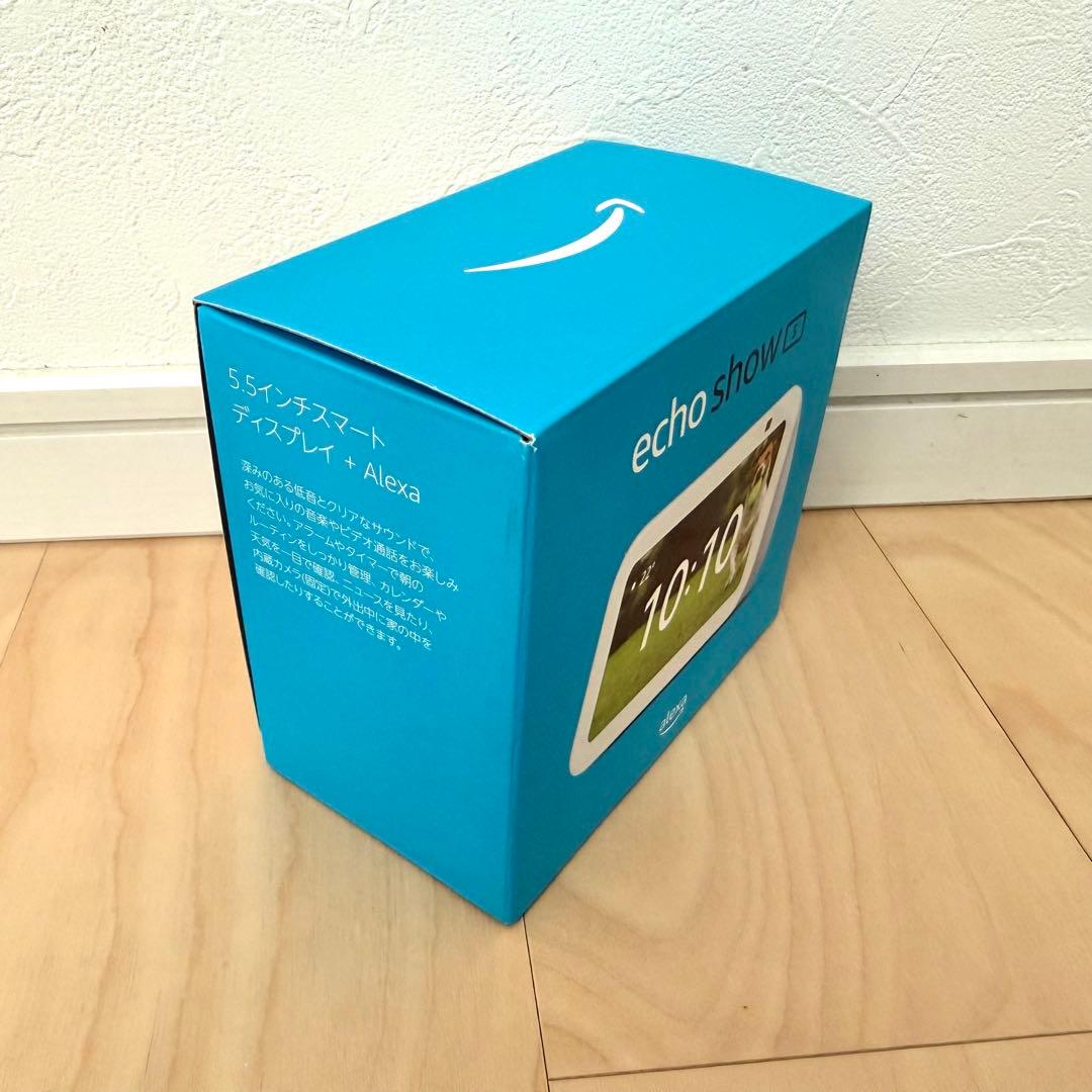［新品］Amazon Echo Show 5 第3世代 グレーシャーホワイト
