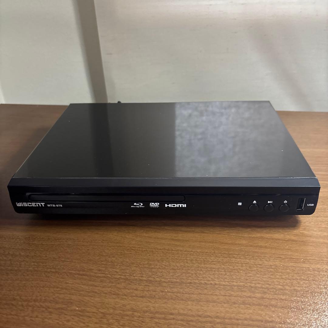 ブルーレイDVDプレーヤー コンパクトデザイン、フルHD 1080p
