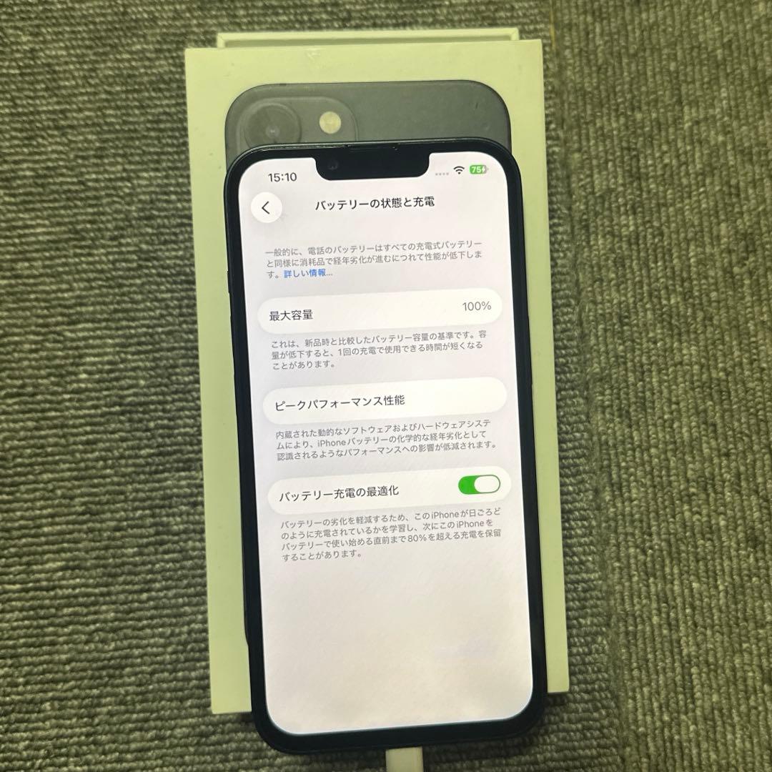 Apple iPhone 13ミッドナイ 本体