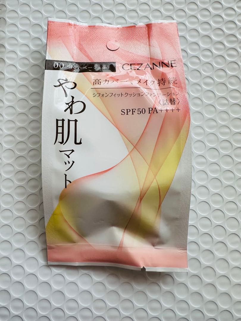 CEZANNE やわ肌マット シフォンクッションファンデーション 00 【詰替】