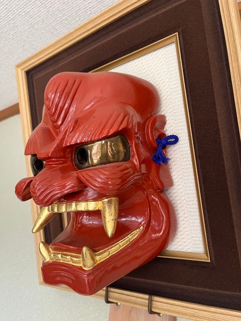 鬼の面 赤鬼