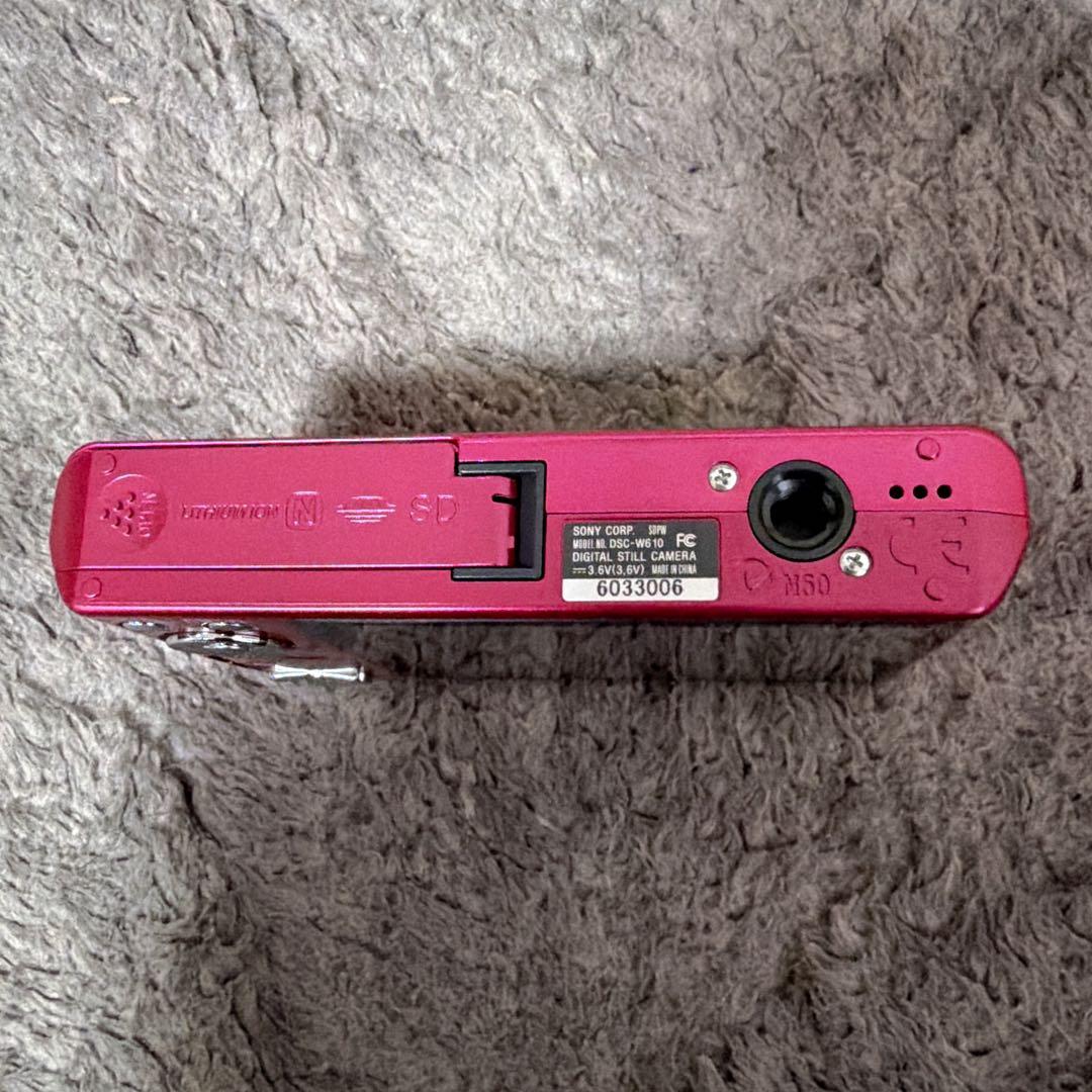 SONY Cyber-shot DSCーW610 デジタルカメラ 本体 ジャンク