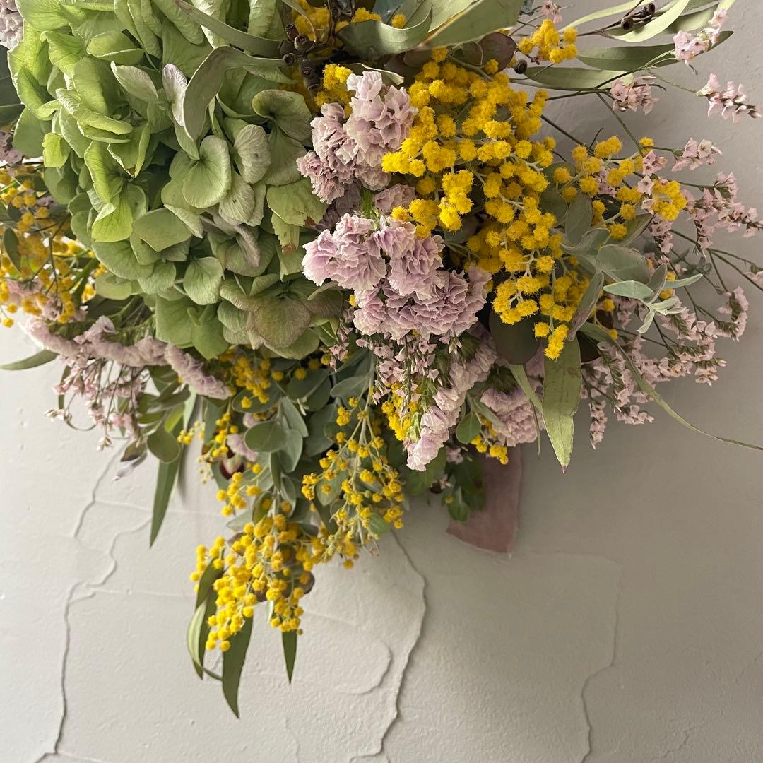 7.アンティーク紫陽花スワッグ