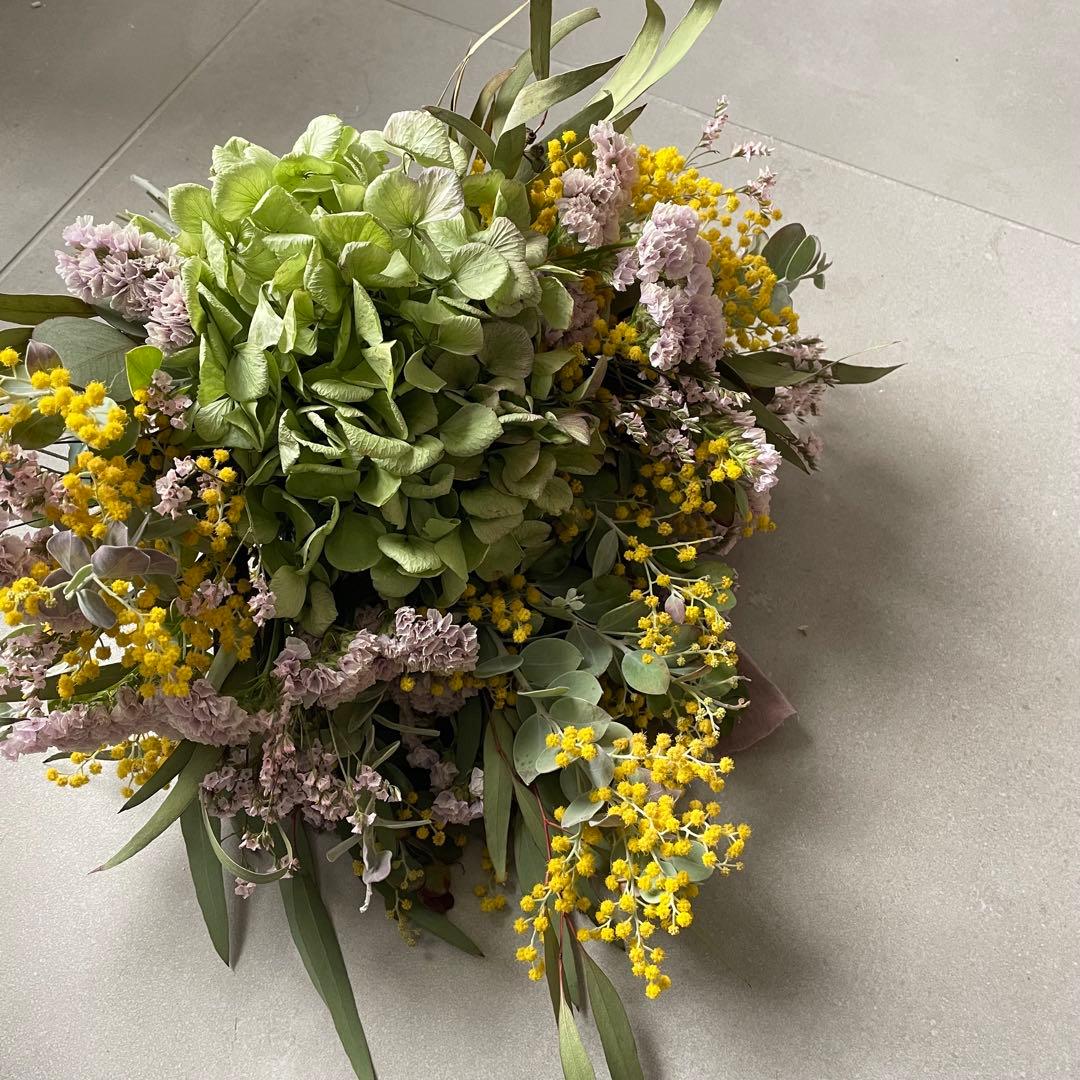 7.アンティーク紫陽花スワッグ
