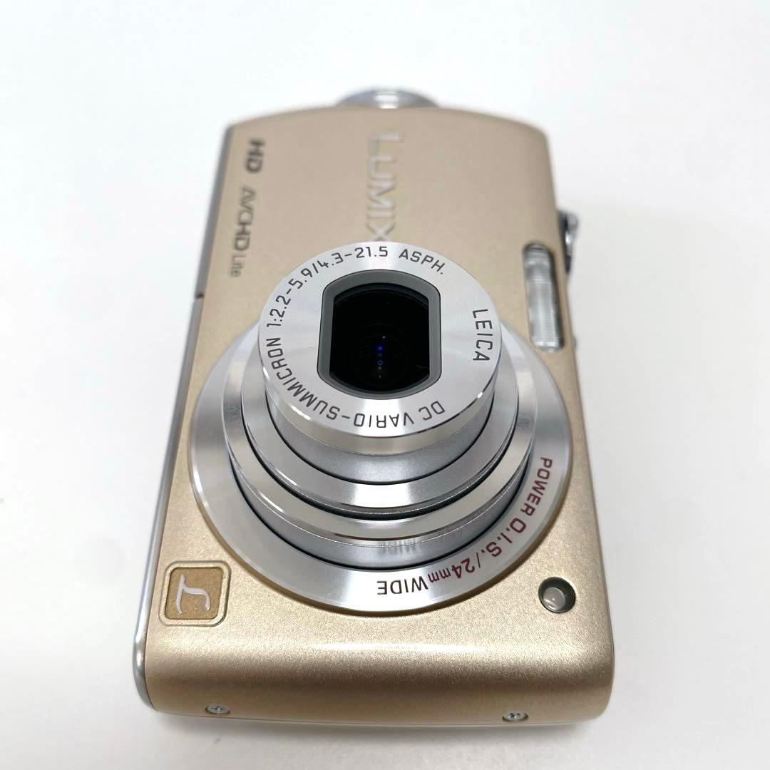 【美品】Panasonic LUMIX DMC-FX70 ゴールド コンデジ