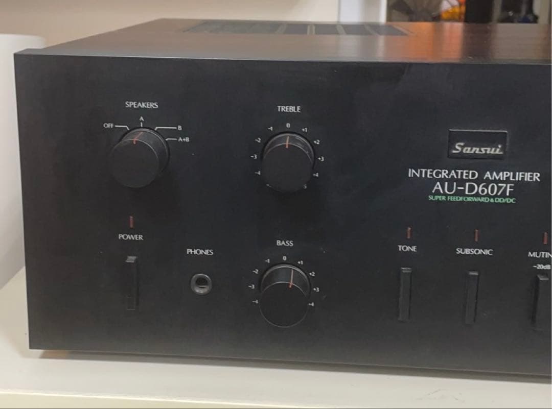 サンスイ AU-D607F プリメインアンプ　動作品 美品
