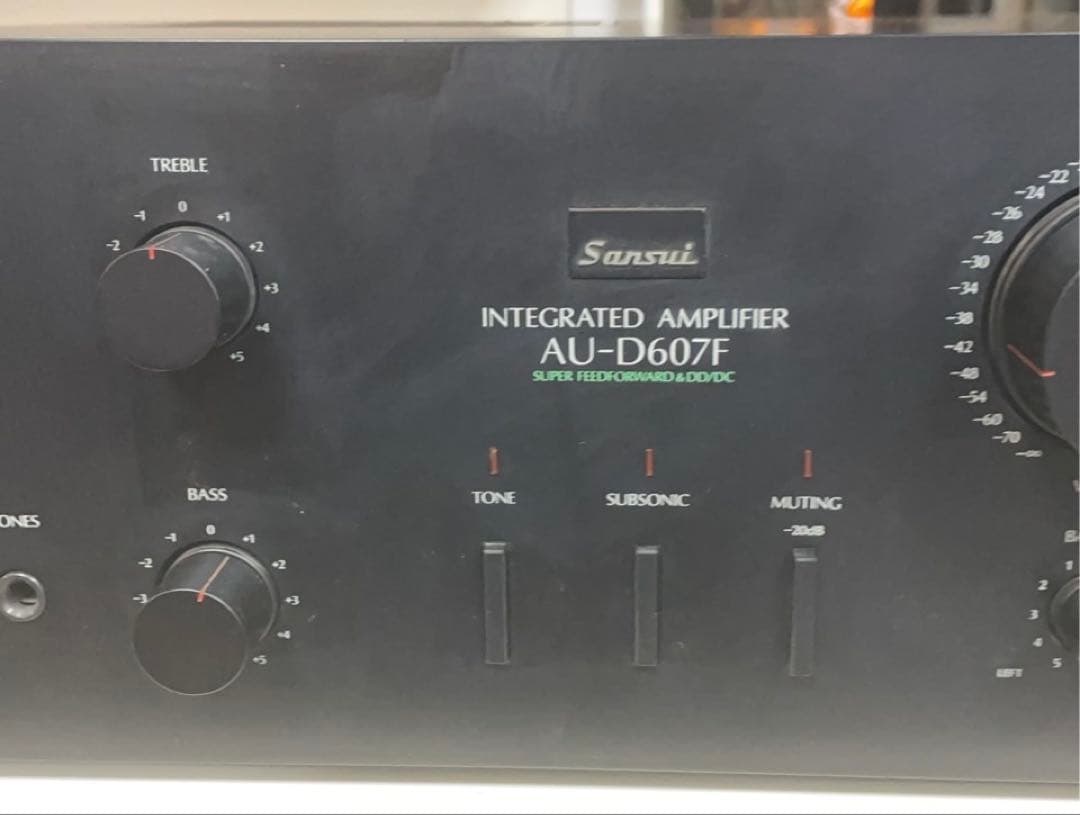 サンスイ AU-D607F プリメインアンプ　動作品 美品