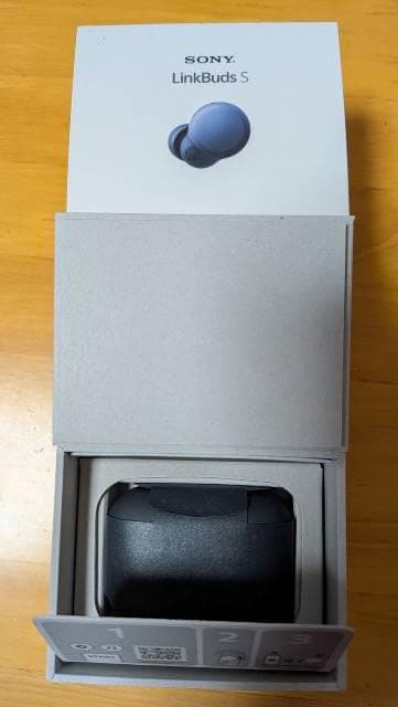 新品☆SONY LinkBuds S ブラック WF-LS900N/BC