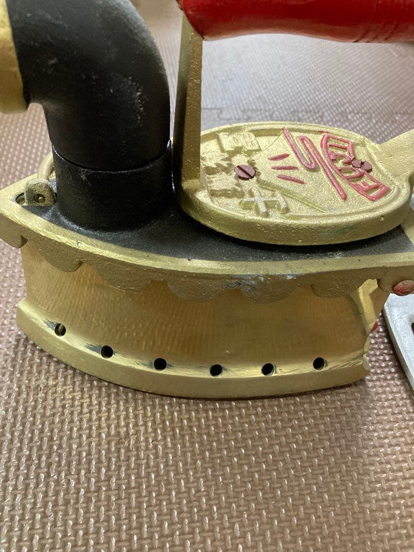 【美品】炭火アイロン　昭和レトロ