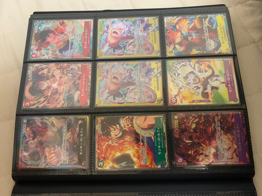 ワンピース カードゲーム ルフィ レアカードセット