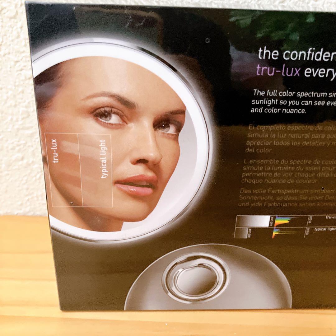 【新品】simplehuman センサー メイクアップミラー コンパクト 3倍鏡