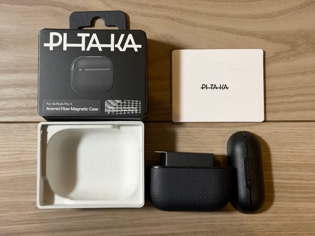 PITAKA AirPods Pro3用 アラミドファイバーケース