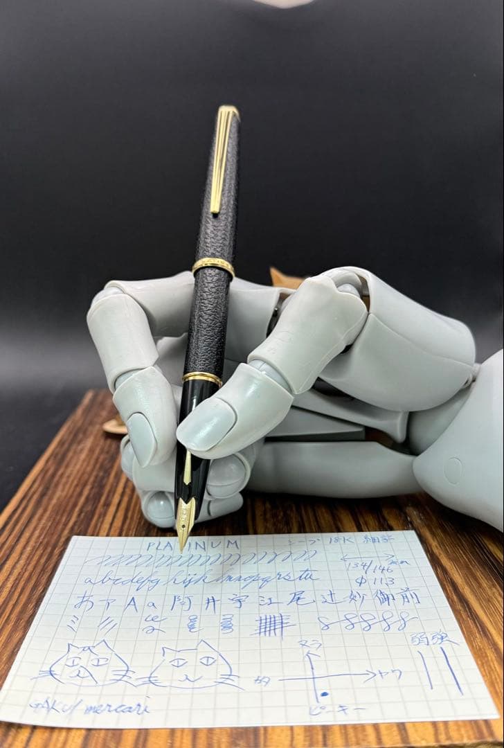 PLATINUM 万年筆 シープ 18K 細字