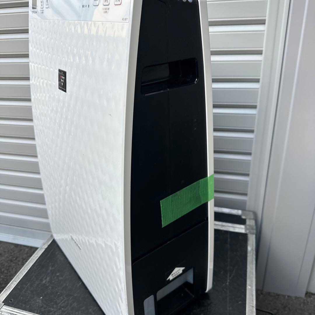 【2023年製】SHARP 加湿空気清浄機 ホワイト ダイヤモンドパターン
