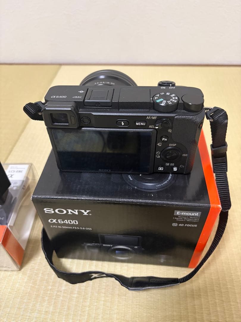 U*S様 SONY ミラーレス一眼カメラ α6400とボディケース LCS-EB