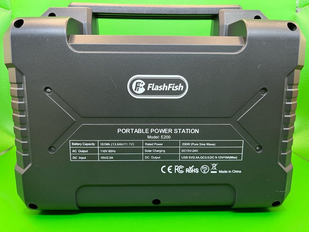 FlashFish ポータブル電源 40800mAh