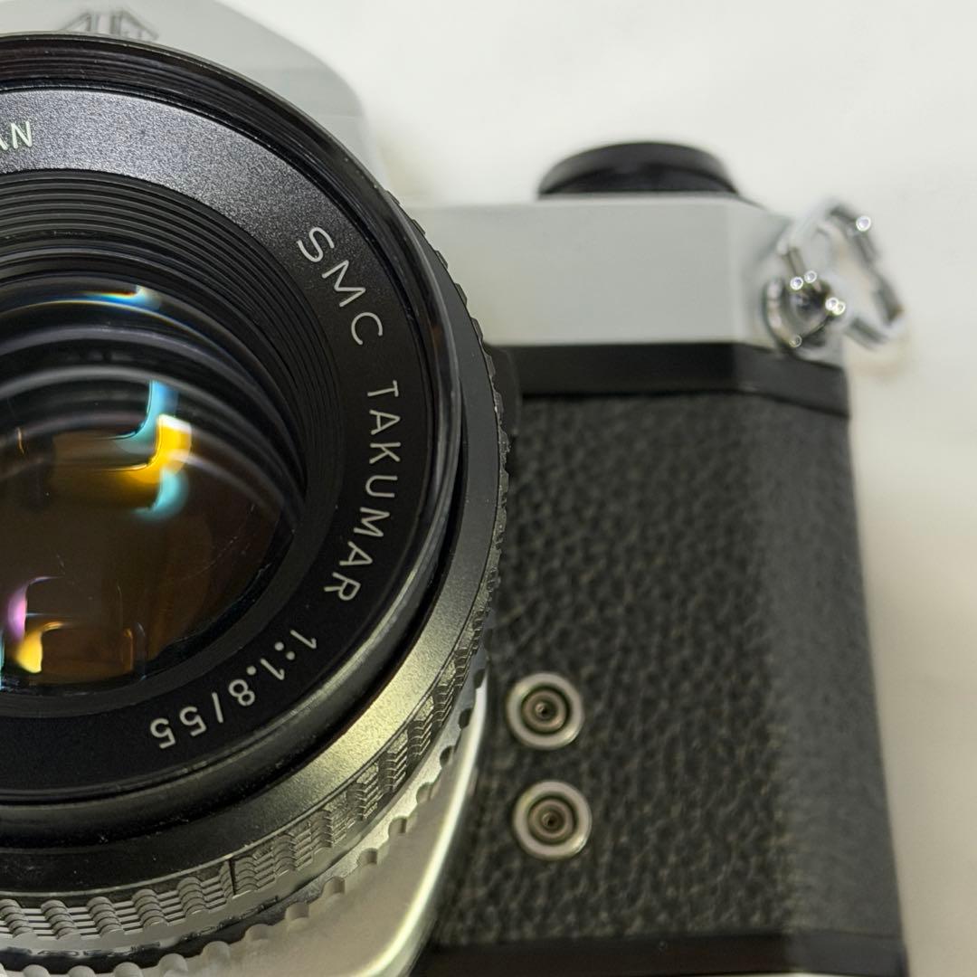 フィルムカメラ Pentax SPF + レンズ 55mm f/1.8　整備済品