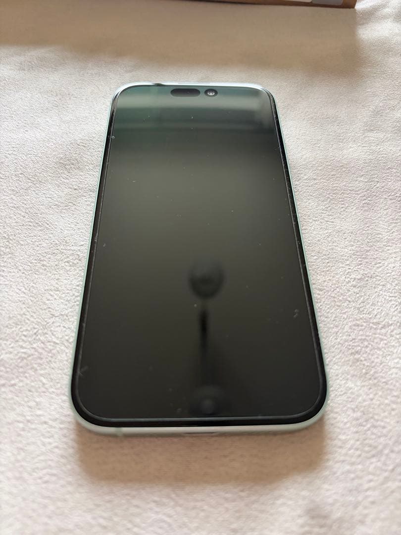 iPhone15 128GB グリーン simフリー バッテリー77%