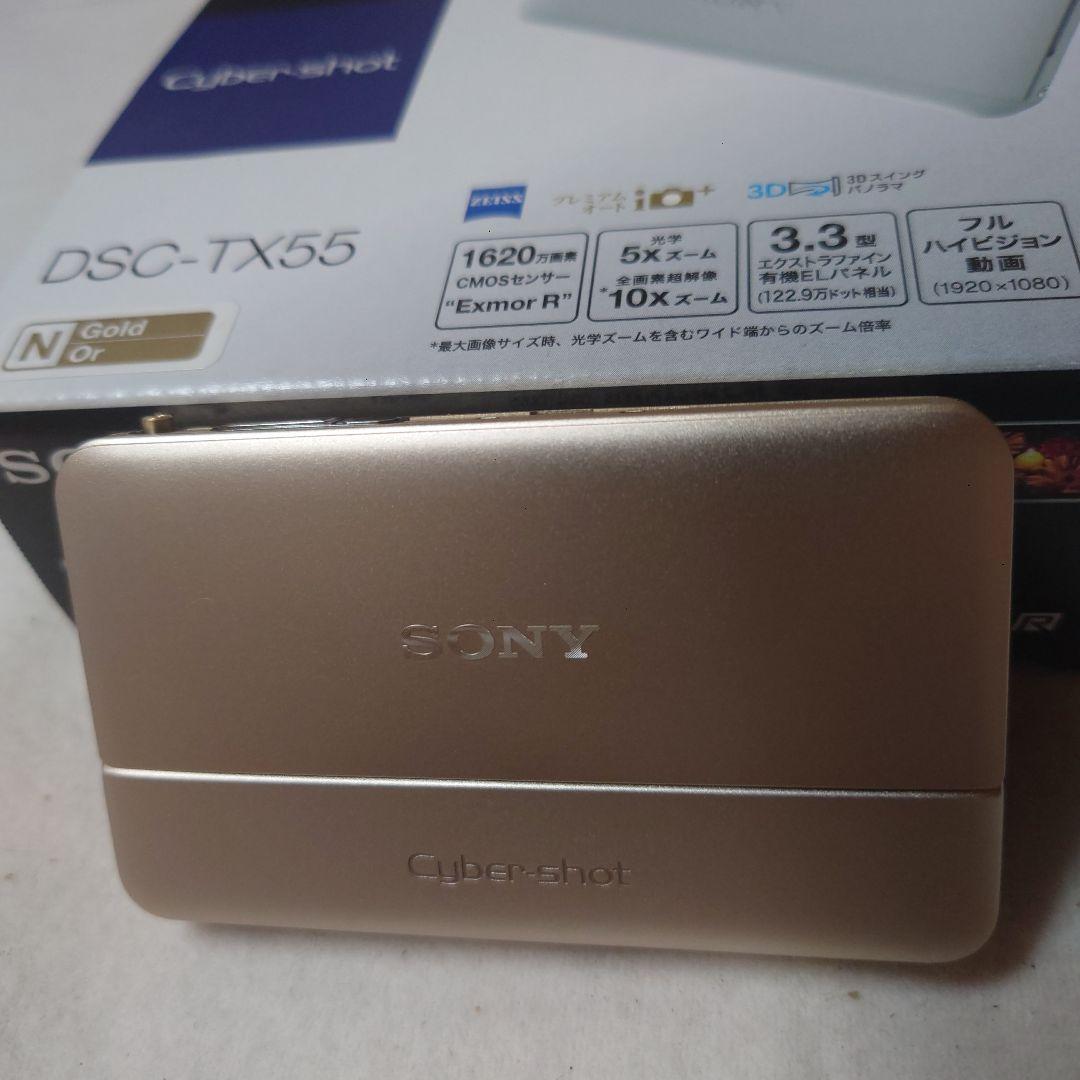 SONY Cyber-shot DSC-TX55 ゴールド1620万画素・未使用