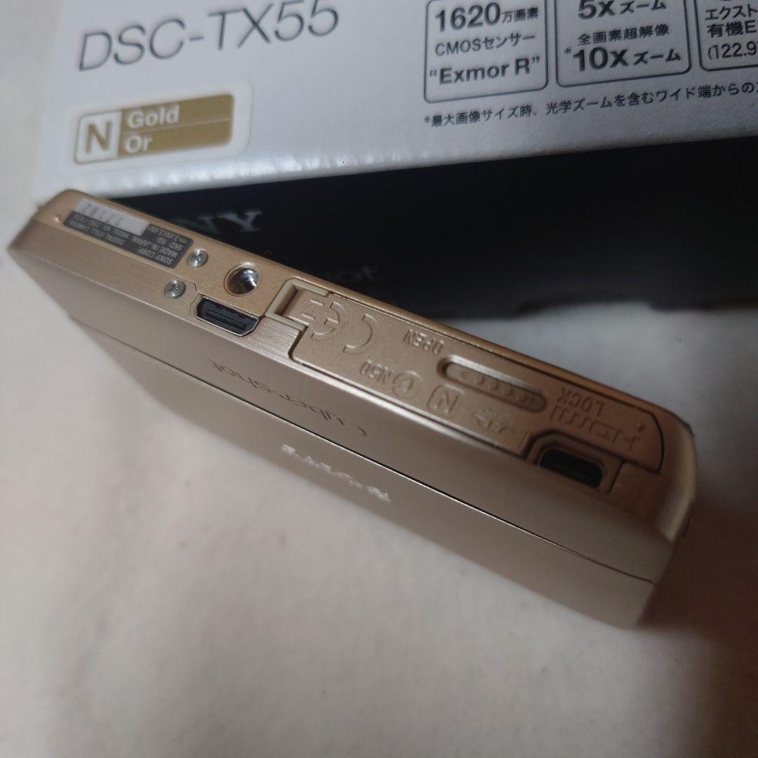 SONY Cyber-shot DSC-TX55 ゴールド1620万画素・未使用