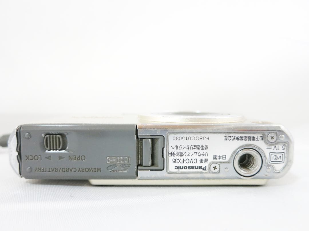 デジタルカメラ Panasonic DMC-FX35 ゴールド 動作未確認