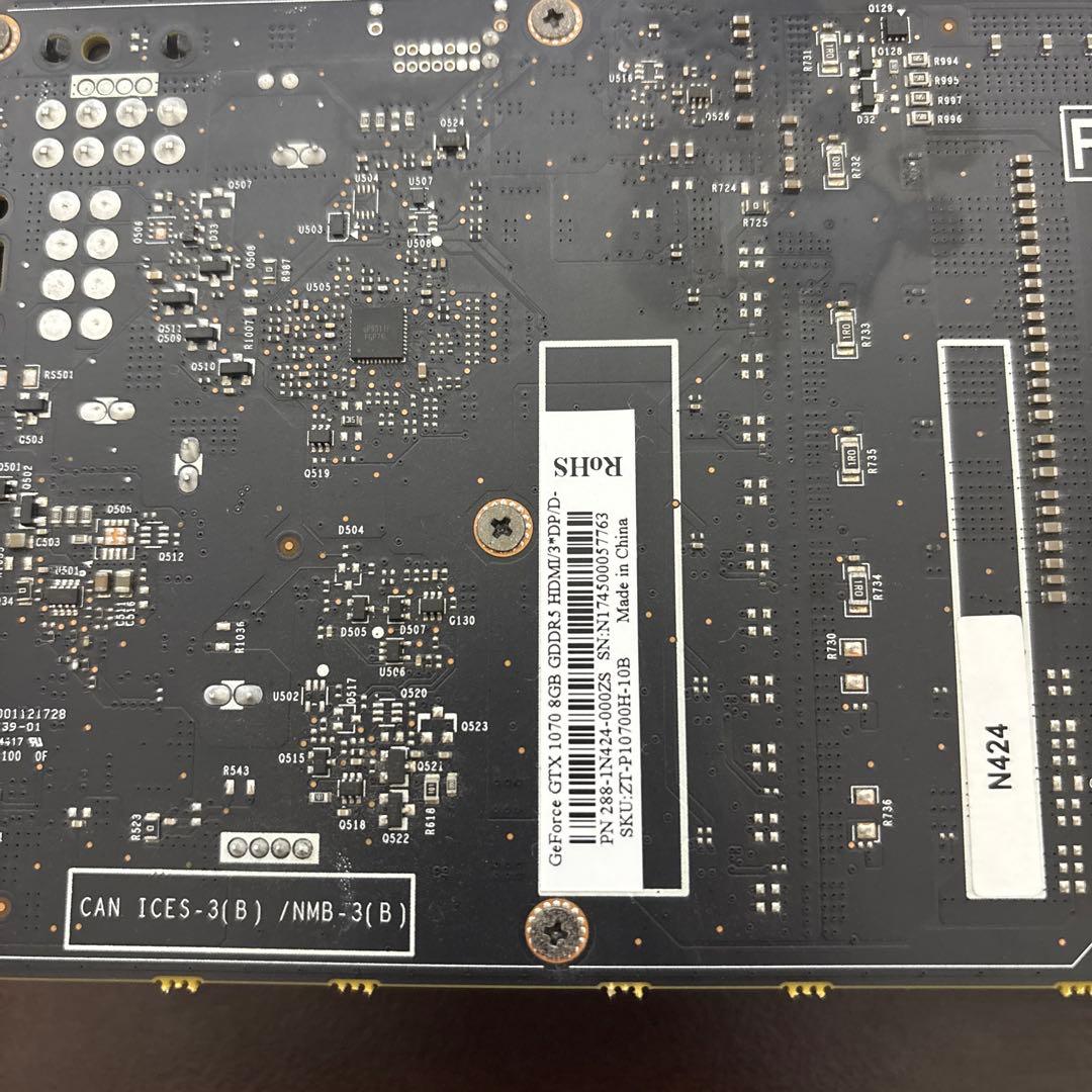 NVIDIA グラフィックボード ファン付き
