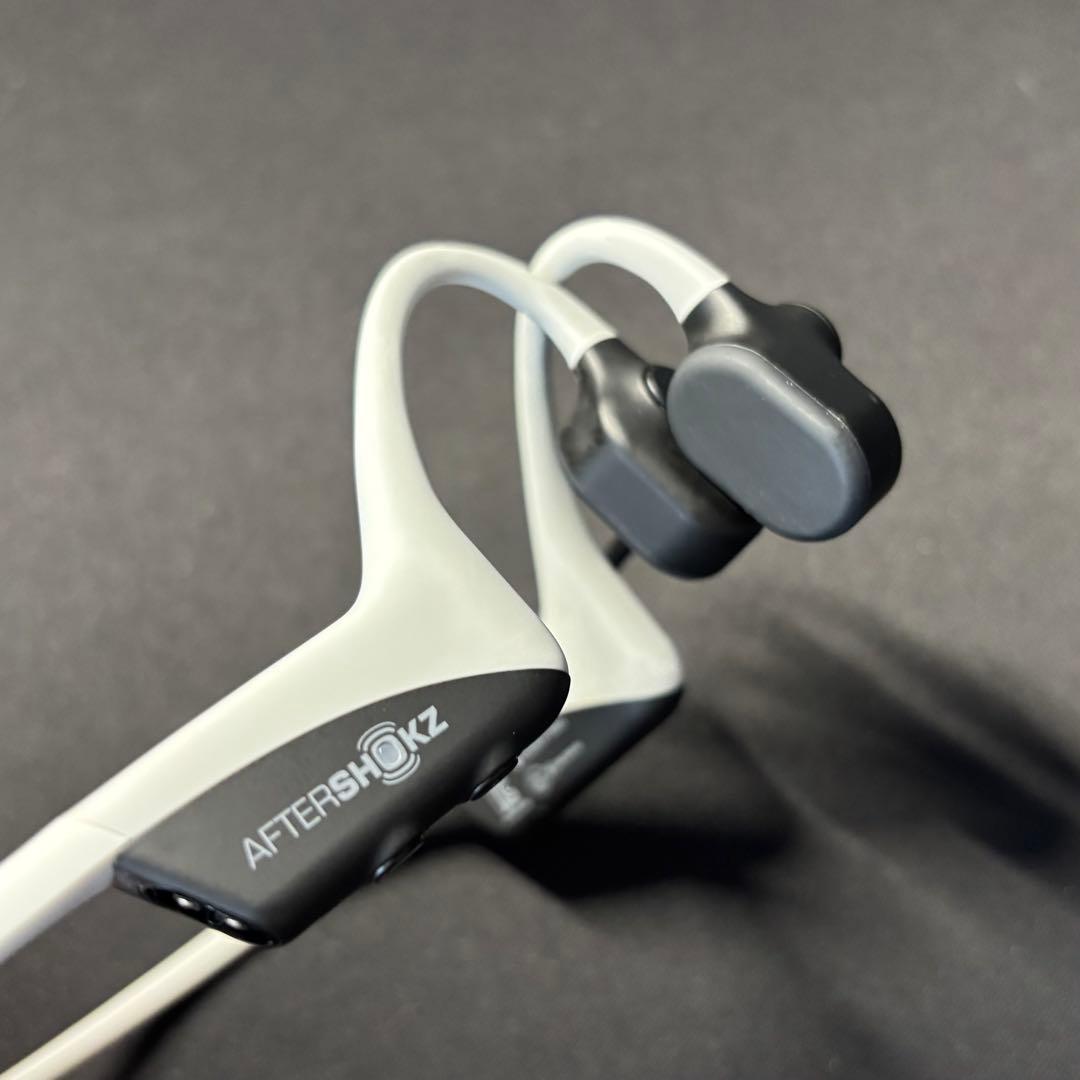 AfterShokz OPENCOMM Light Grey 骨伝導イヤホン