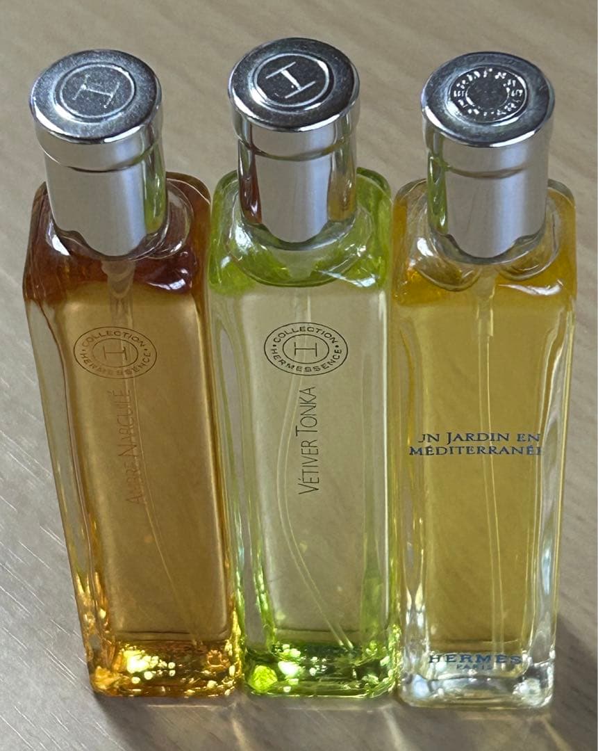 新品　HERMES 香水セット 15ml 3種類