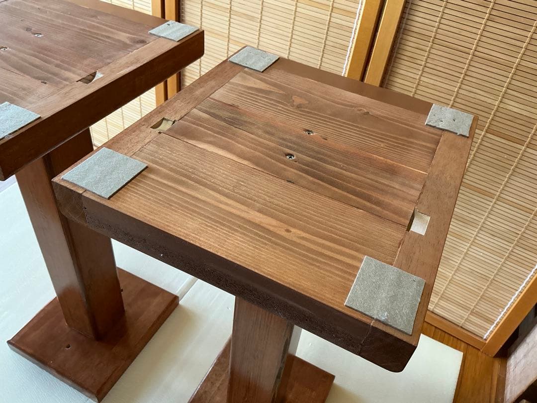 木製スピーカースタンド ペア【1800円値引き】￼