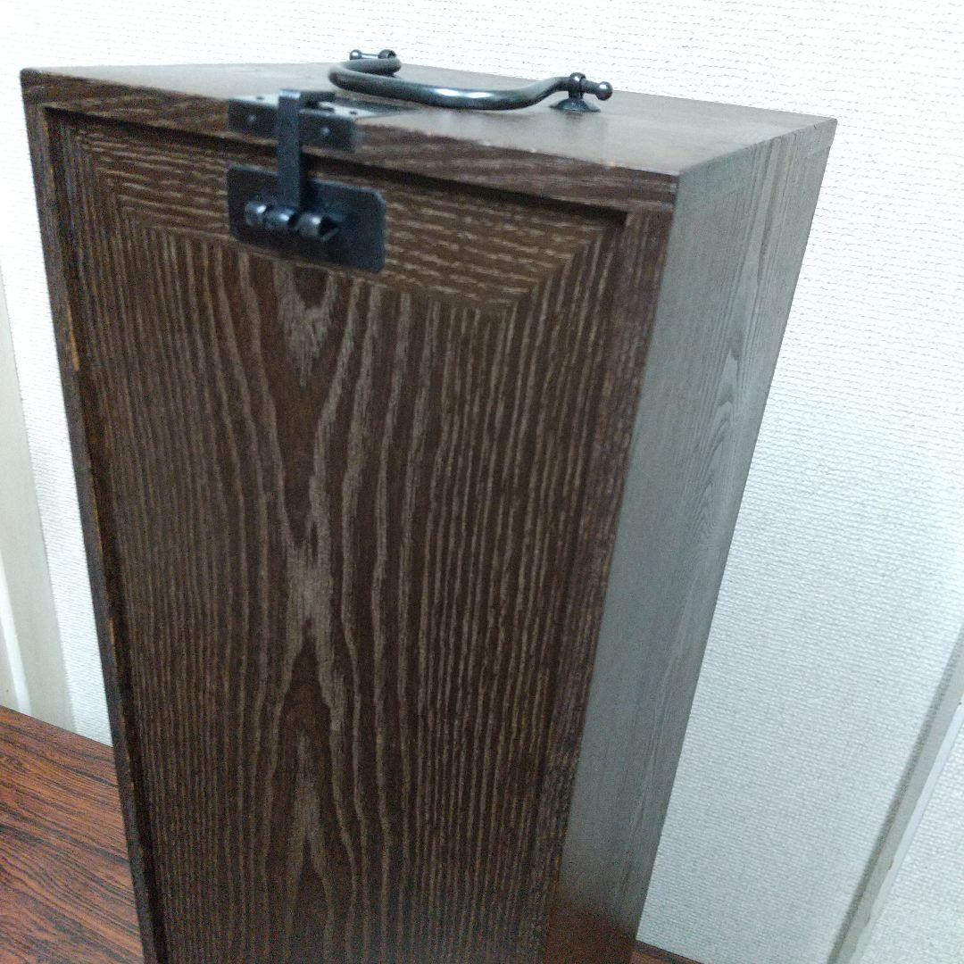 短冊箱 　茶道具　焼桐