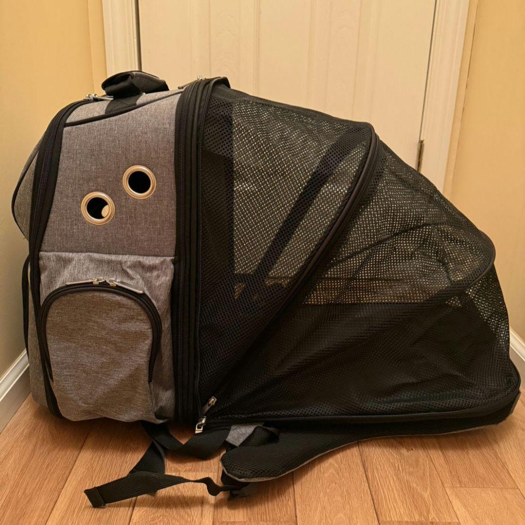 neDOGko キャリーバッグ リュック ペットハウス 超小型犬 小型犬 猫