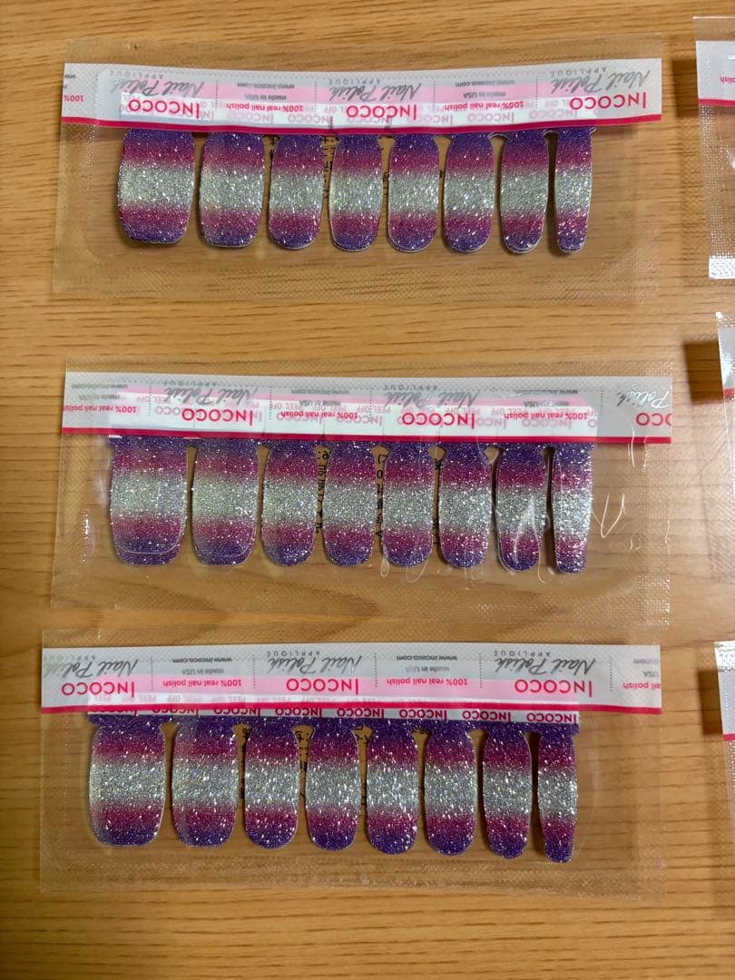 インココINCOCO 貼るだけマニキュア8サイズ×2シート まとめ売り