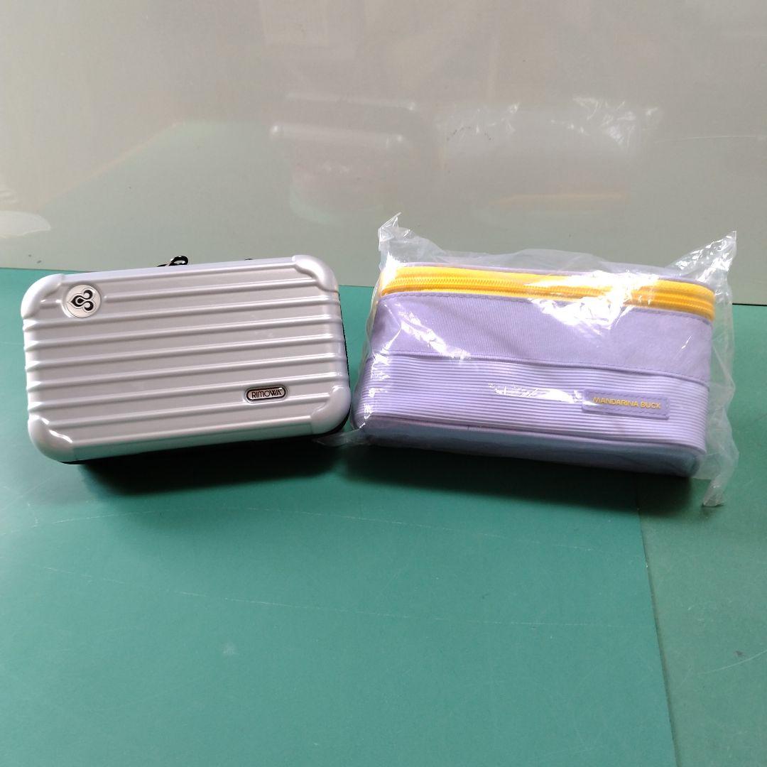 タイ航空1stクラスアメニテRIMOWAポーチ+ビジネスクラスポーチ