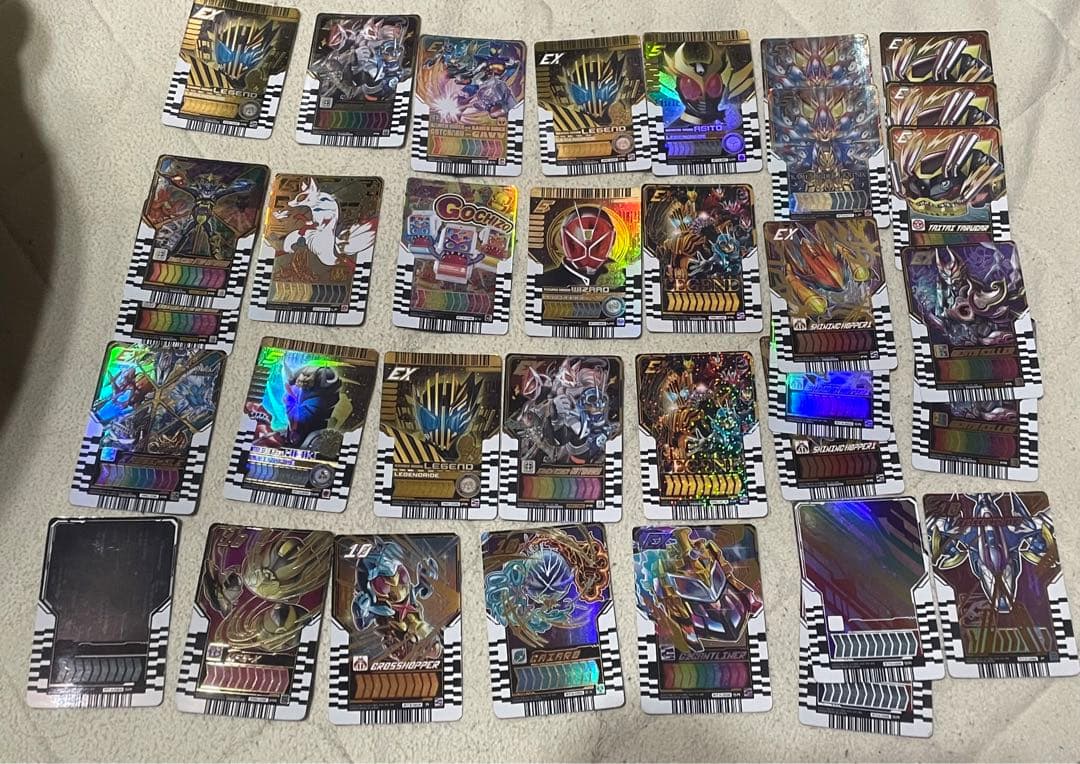 大量！仮面ライダー ライドケミートレカ まとめ売り 約500枚セット