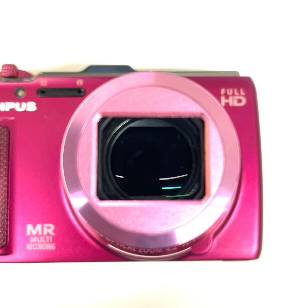 ジャンクOLYMPUS SH-25MR PINKピンク オリンパス コンデジカメ