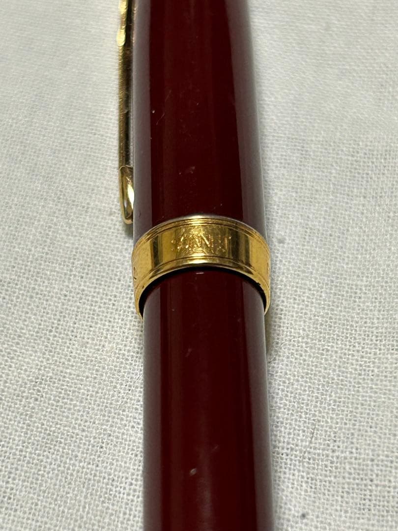 【PARKER】万年筆 18K えんじ色