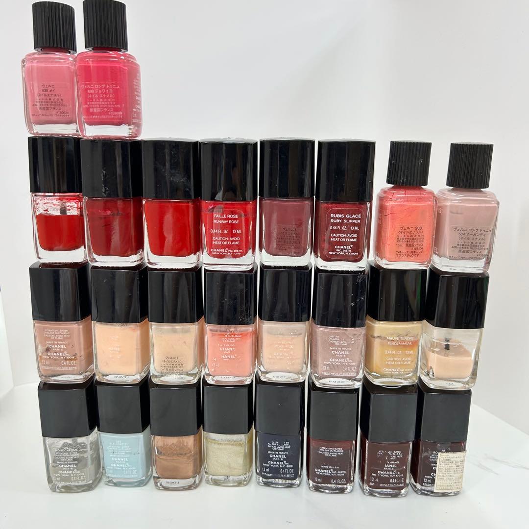 【まとめ売り】ジャンク品　CHANEL ネイルカラー 26本セット　お買い得