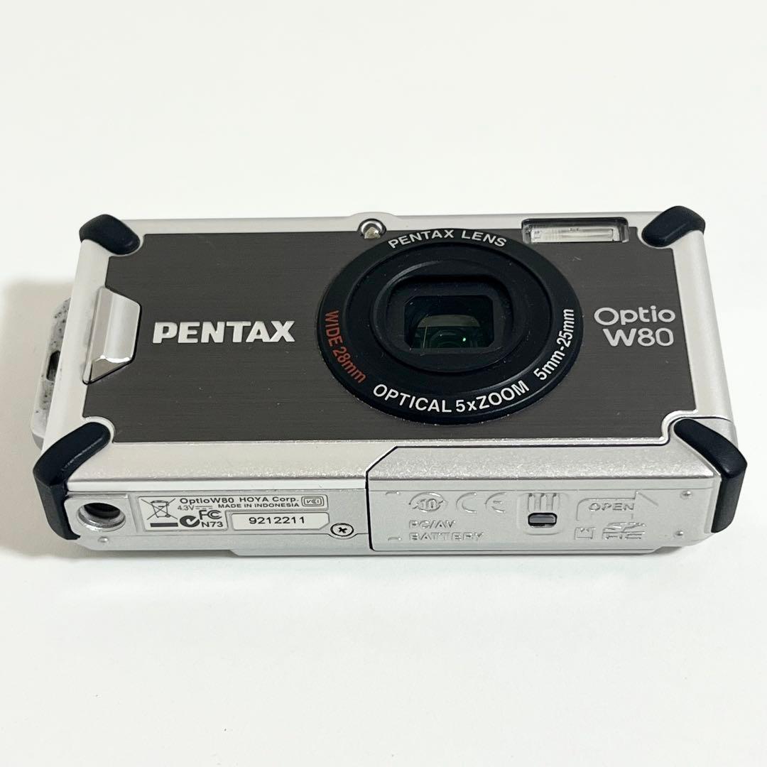 デジタルカメラ PENTAX optio W80