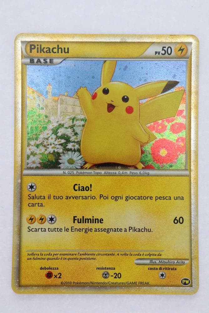 ◆ポケモンカード ピカチュウワールドコレクション2010 外国 3枚　09488
