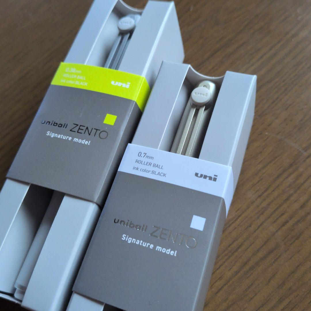 uniball　ZENTO ユニボールゼント　シグニチャーモデル　2本セット