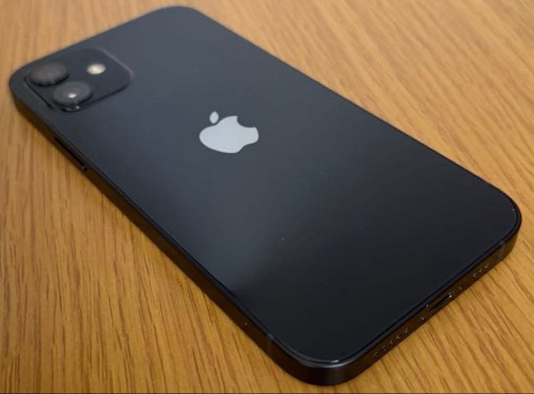 【美品】iPhone 12■128GB ブラック ■OtterBoxケース付