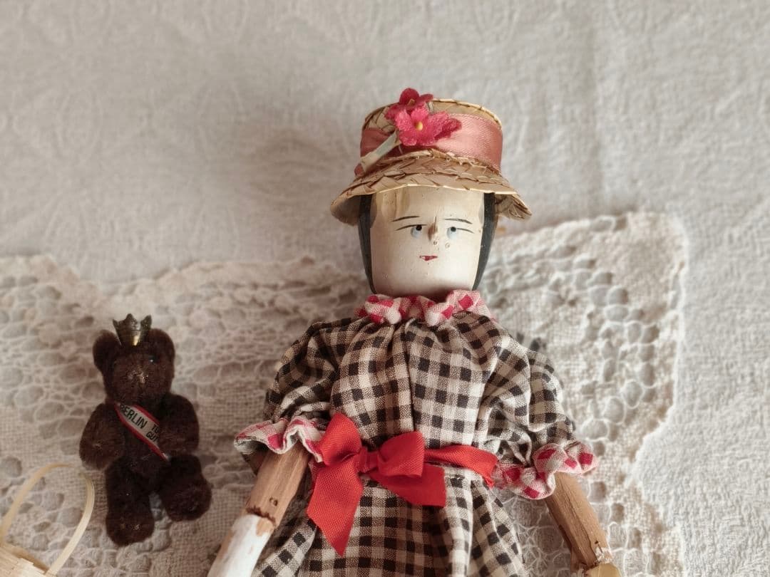 * antique doll ୨୧ .·*° .·*° アンティーク ペグドール
