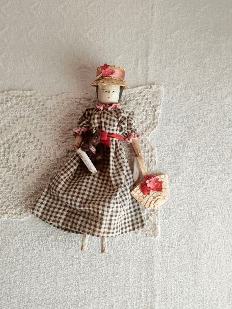 * antique doll ୨୧ .·*° .·*° アンティーク ペグドール