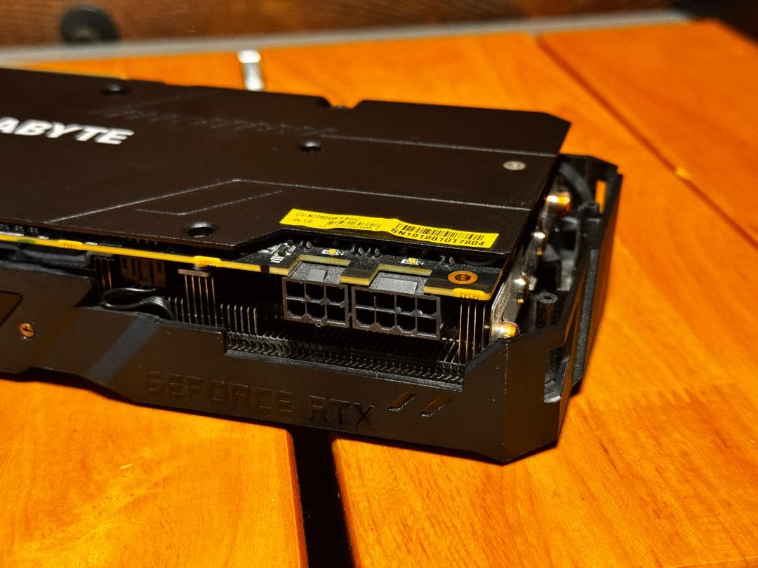 Gigabyte RTX2080 GAMING 8G動作確認済み